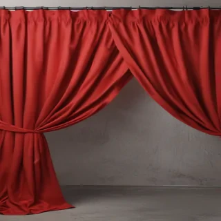 red curtain png