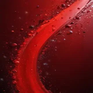 sparkly red background