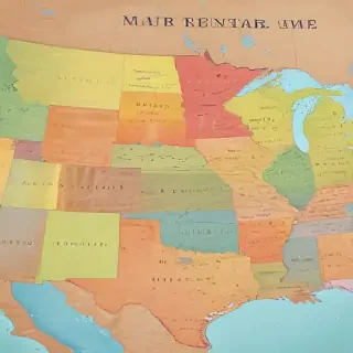 united states map