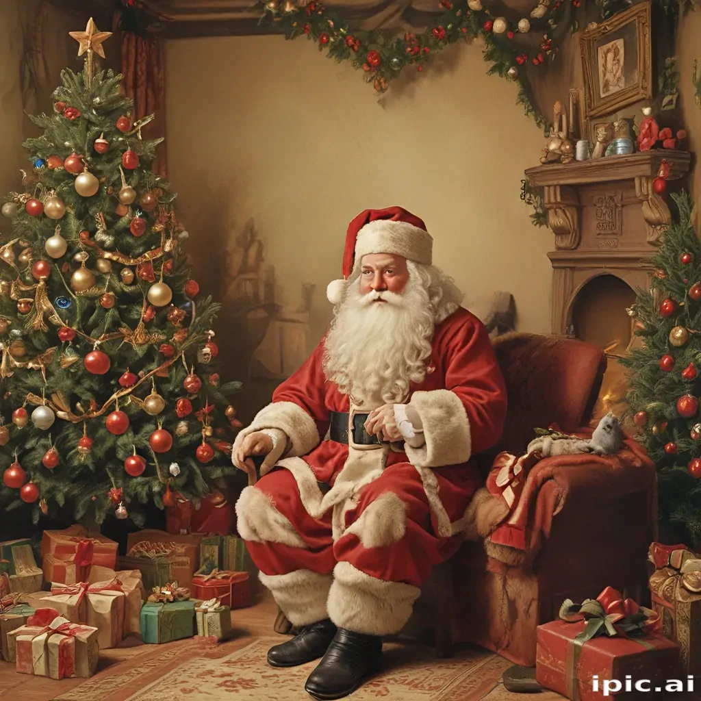 antique christmas images