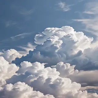 clouds no background