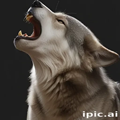 wolf howl png