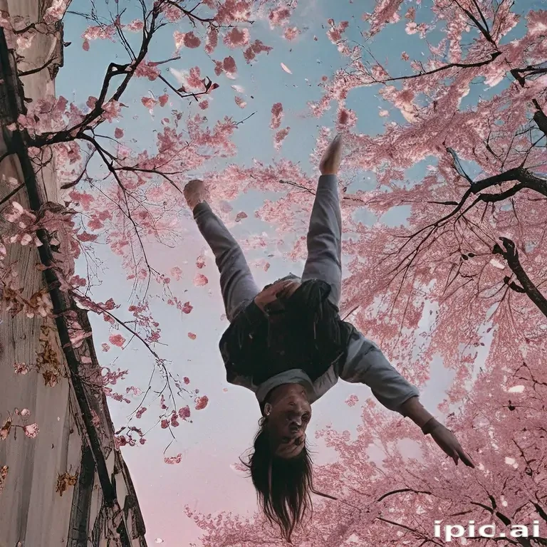 aesthetic falling
