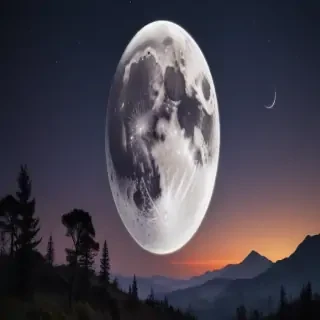 wallpaper iphone moon