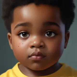 fat black kid