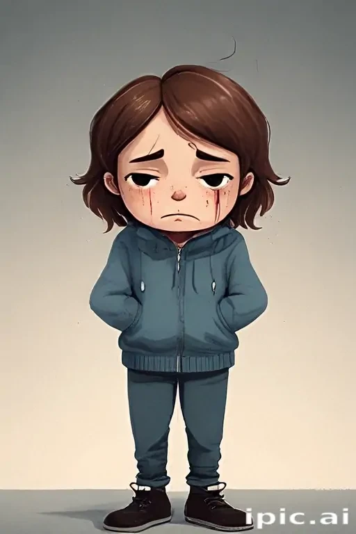 cartoon images of depression