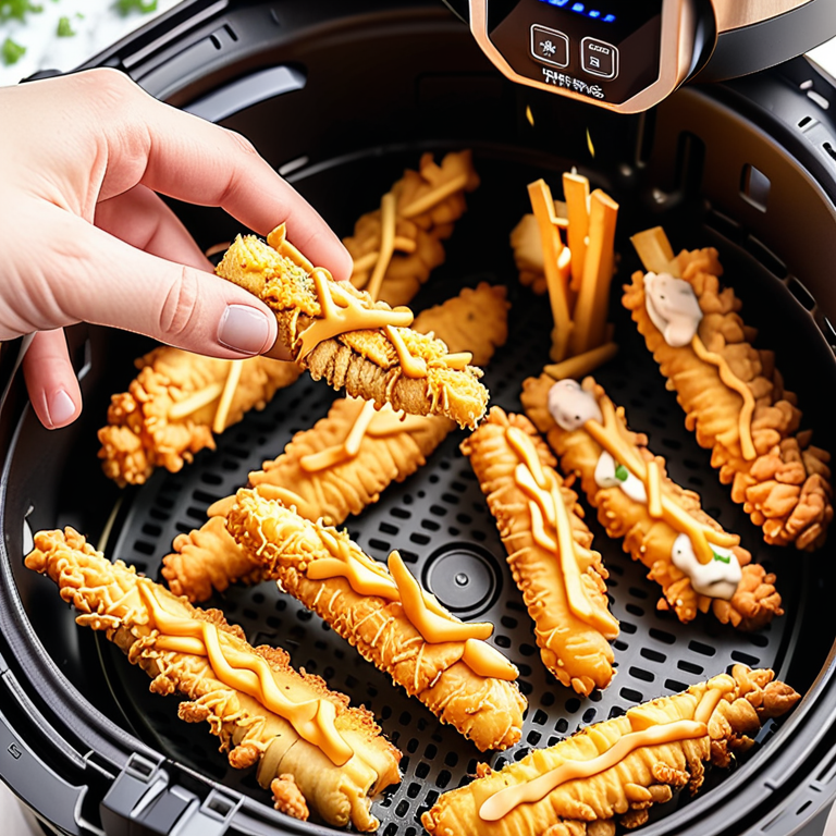 chicken fries in the air fryer
