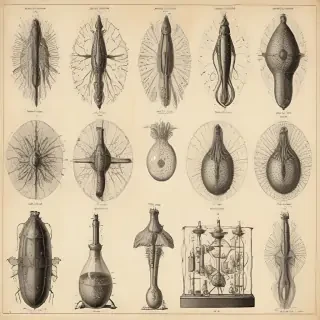 vintage scientific illustrations