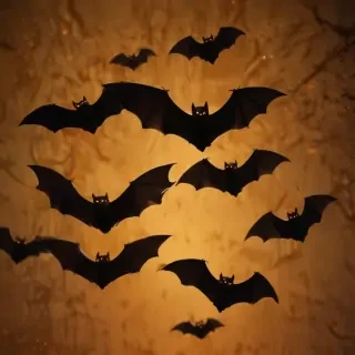 halloween bats images