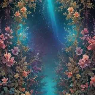 holographic wallpaper