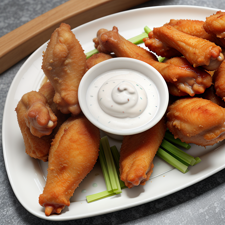 deep fried chicken wings from frozen
