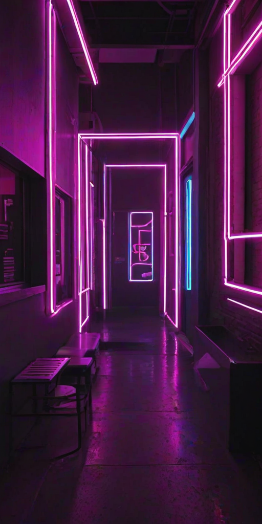 neon background aesthetic