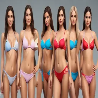 ai bikini models