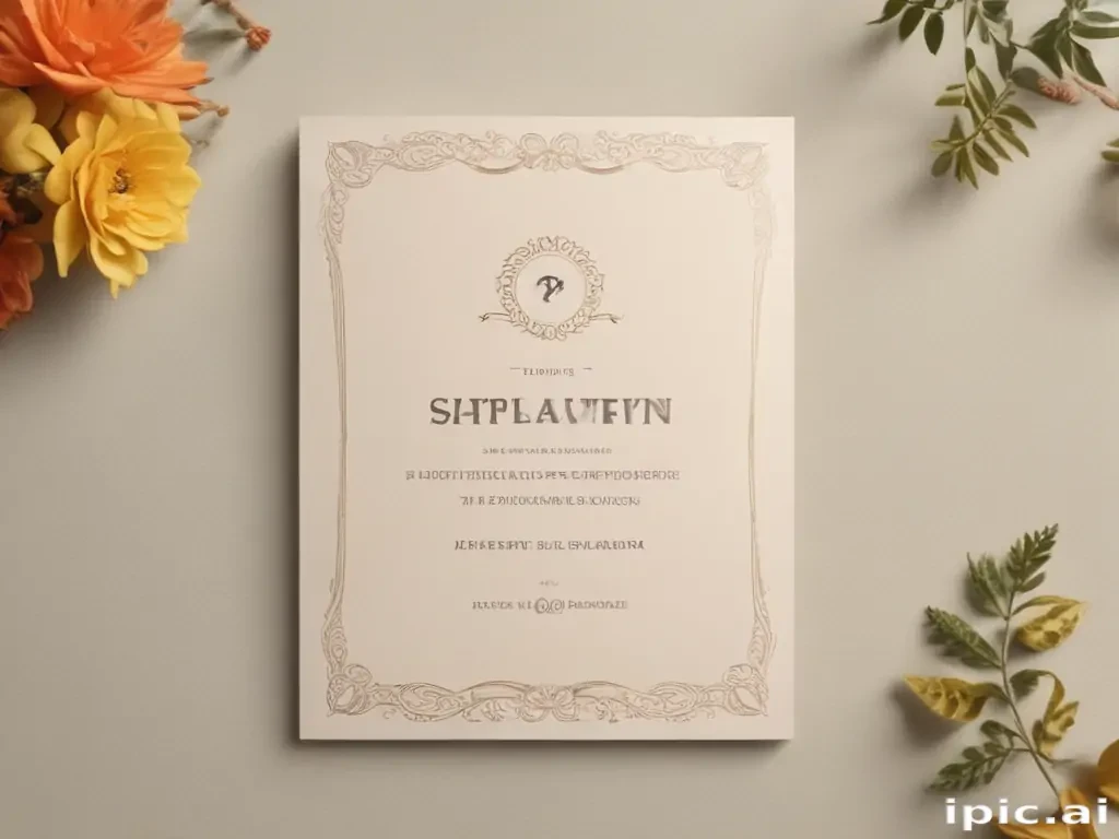 invitation mockup