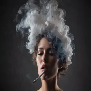 smoking transparent background