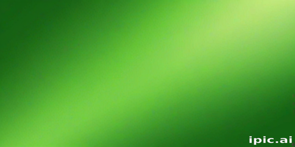 green background