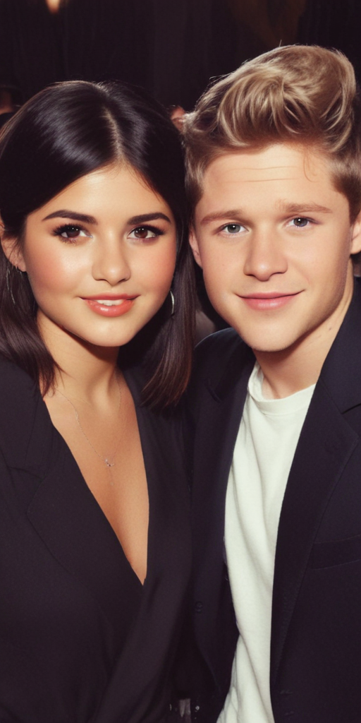 niall horan with selena gomez