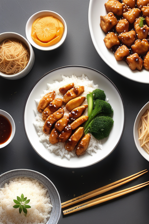 what to serve with orange chicken