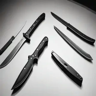drawings of knives