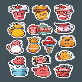 clipart of stickers
