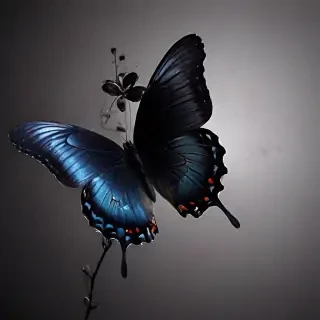 black butterfly wallpaper hd