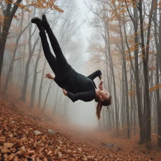 aesthetic falling