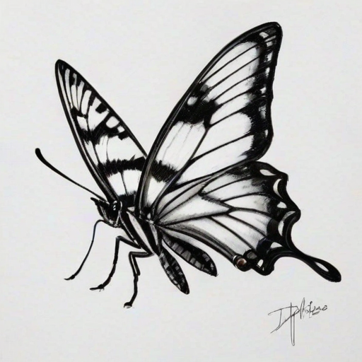 buttefly drawing