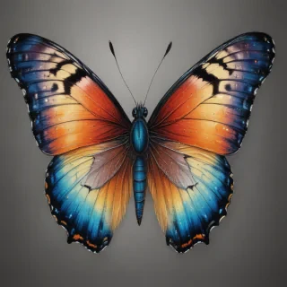 butterfly drawing png