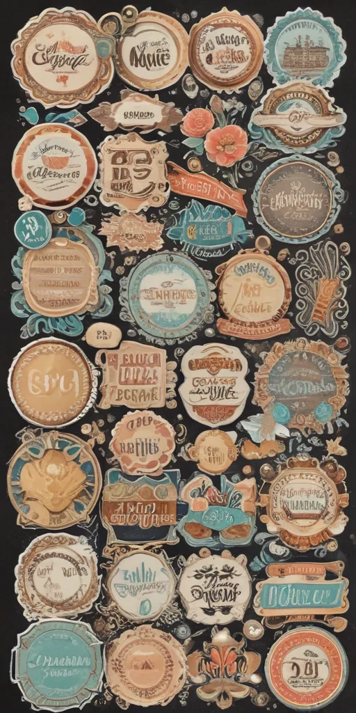 scrapbook stickers png