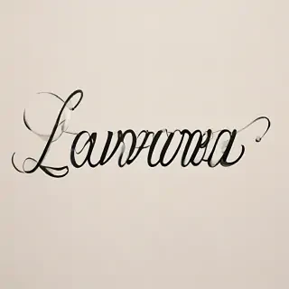 laura in cursive
