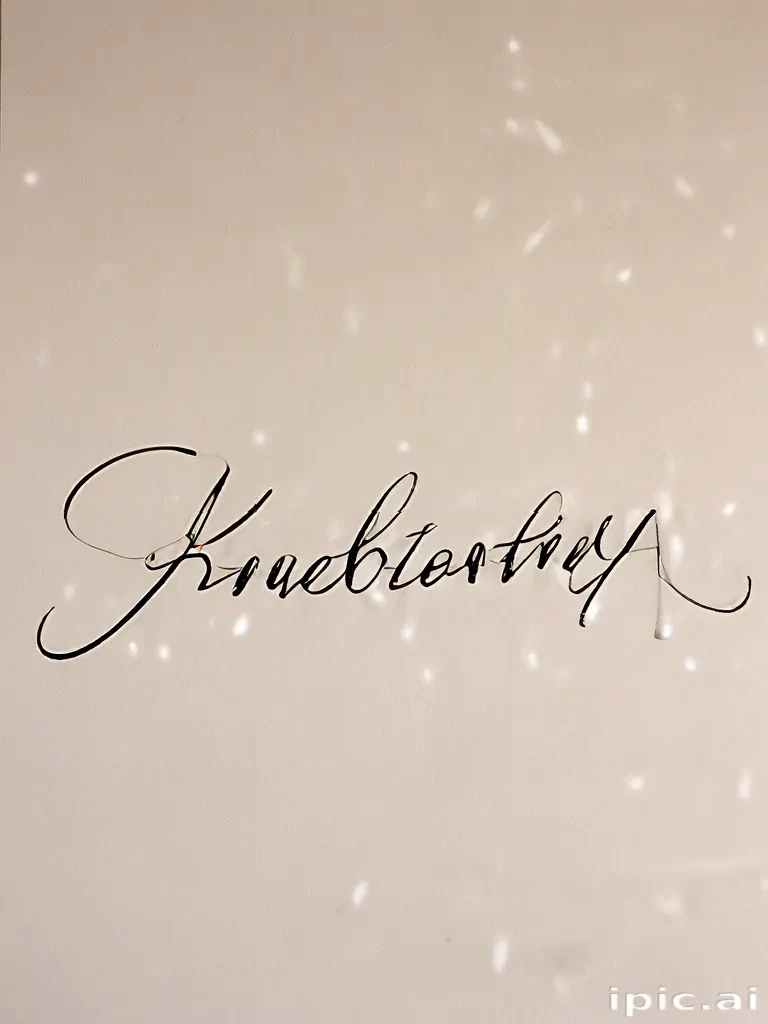 kimberly in cursive