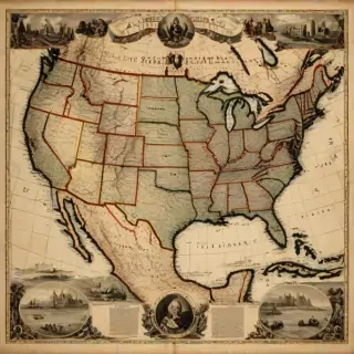 america map