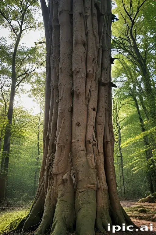 tree trunk tree