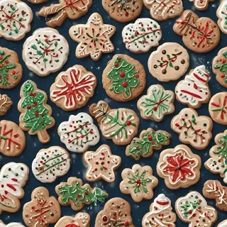 holiday cookie clipart
