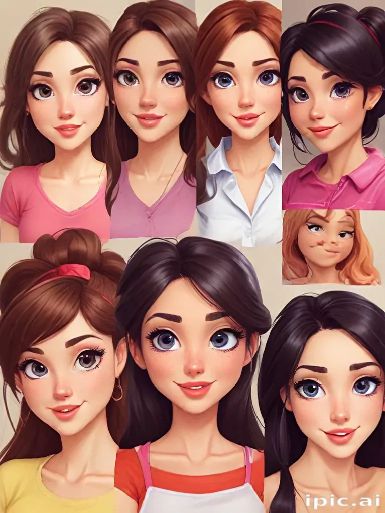 cartoon girs