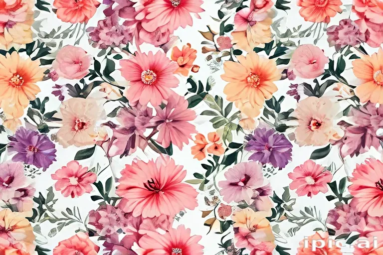 flowers clear background