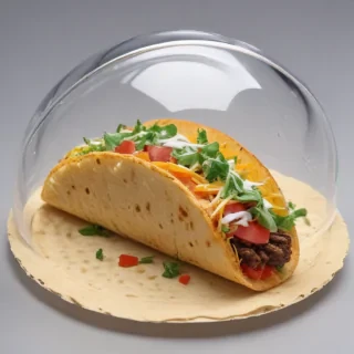 transparent taco