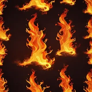 background with fire