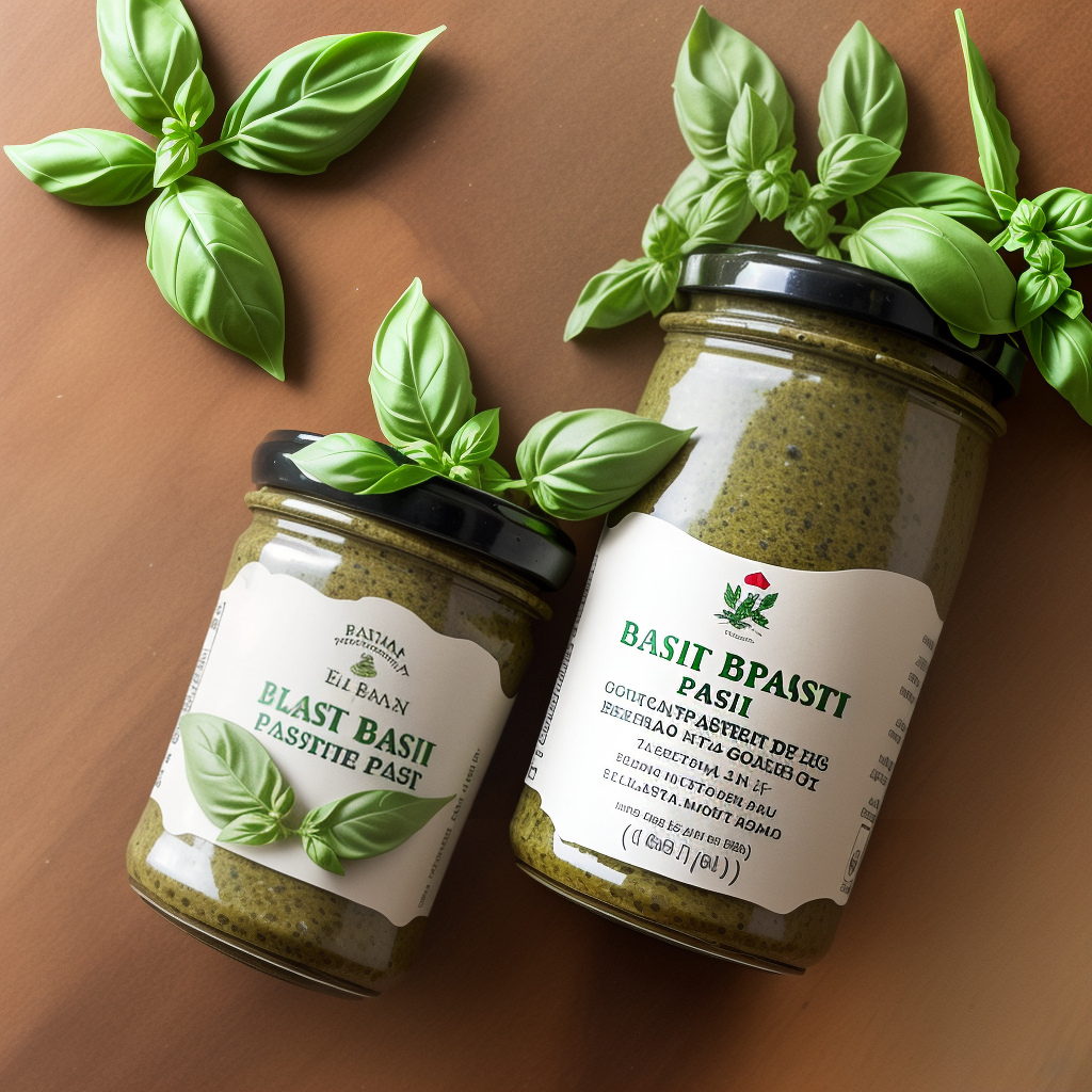 the italian basil paste ran away with it