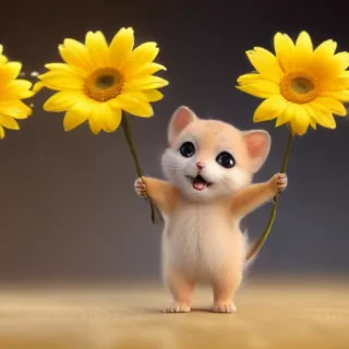 cute yellow background