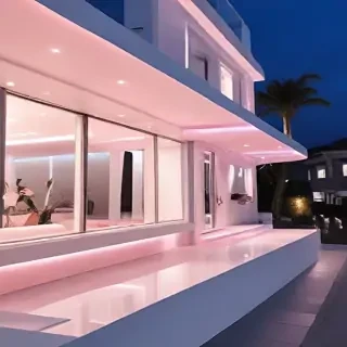 pink and white aesthetic