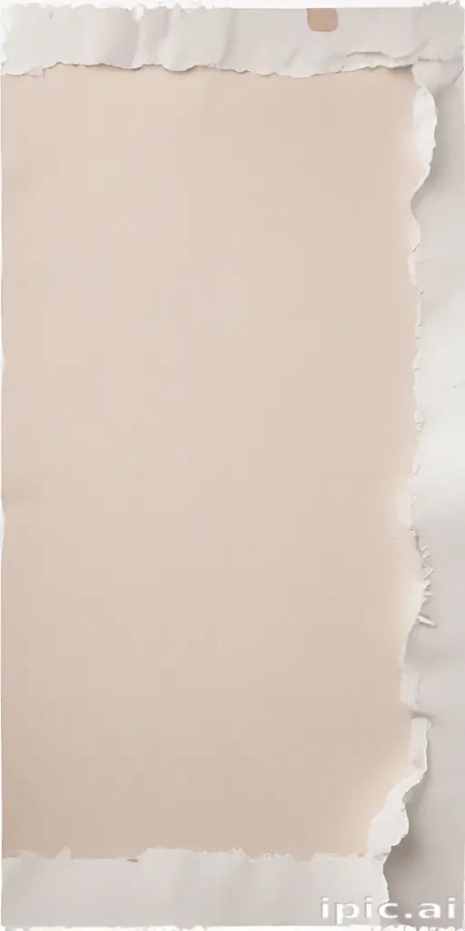aesthetic ripped paper png