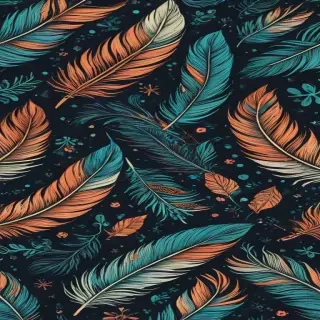 feather design