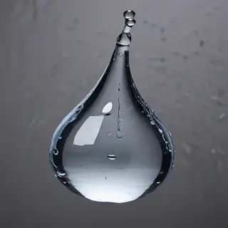 water drop transparent