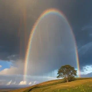 rainbow backround