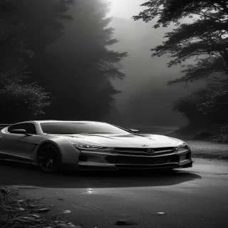 black and white png