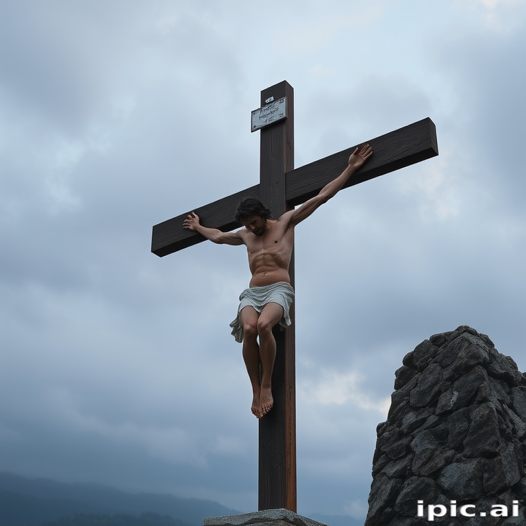 christ on the cross image