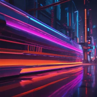 neon colored backgrounds