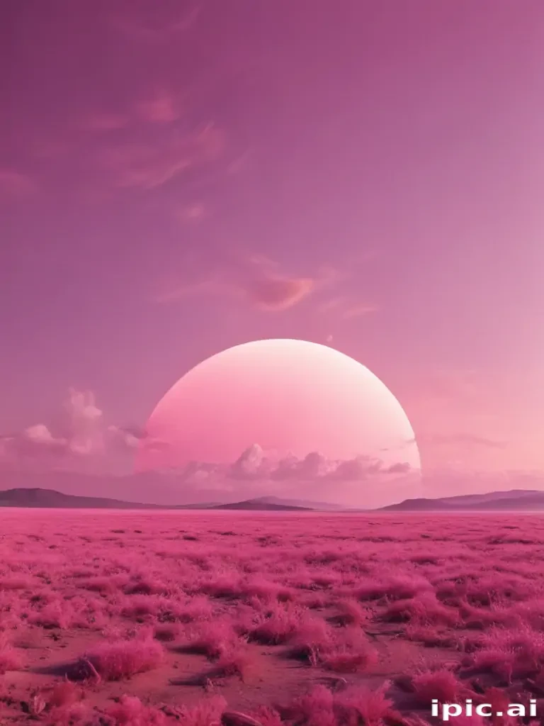 pink plain bg