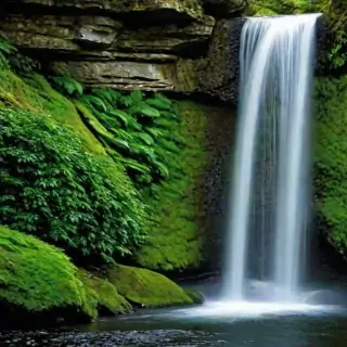 water fall wall paper